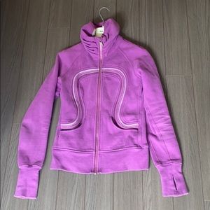 Scuba Mock Neck with Multicoloured Embroidery